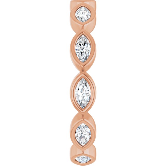 3/4 CTW Natural Diamond Eternity Band, 3.35 mm