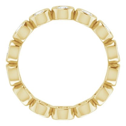 1 3/8 CTW Natural Diamond Eternity Band, 1.58 mm