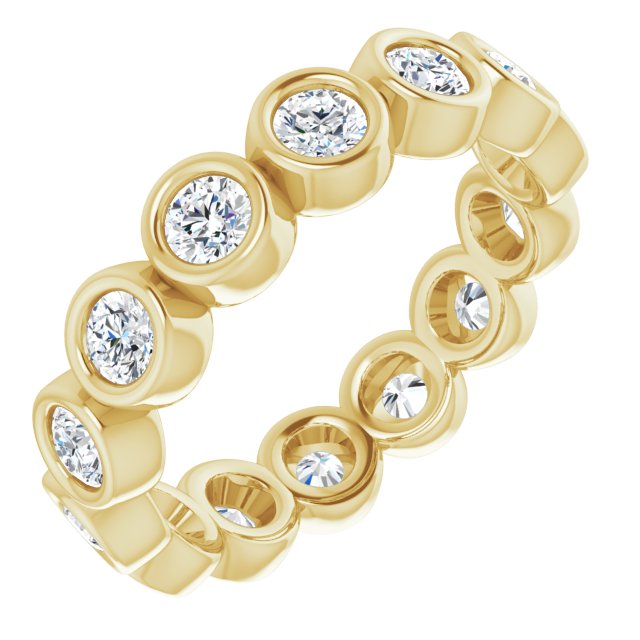 1 3/8 CTW Natural Diamond Eternity Band, 1.58 mm
