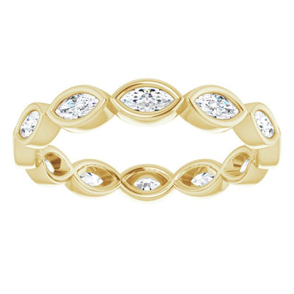 3/4 CTW Natural Diamond Eternity Band, 3.35 mm
