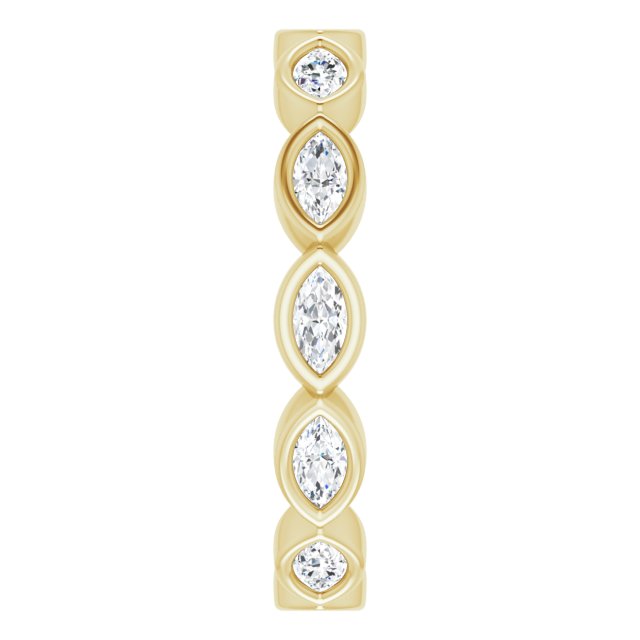 3/4 CTW Natural Diamond Eternity Band, 3.35 mm
