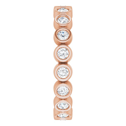 7/8 CTW Natural Diamond Eternity Band, 3 mm