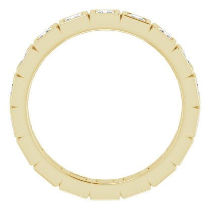 1 1/5 CTW Natural Diamond Eternity Band, 2.19 mm