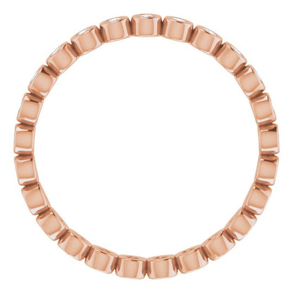 1/3 CTW Natural Diamond Eternity Band, 3.53 mm