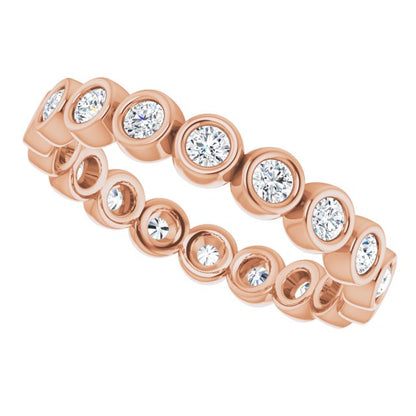 7/8 CTW Natural Diamond Eternity Band, 3 mm