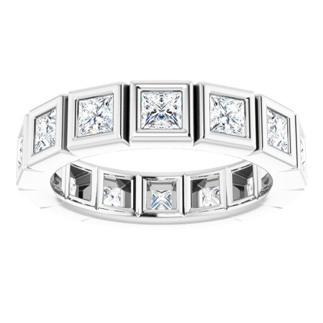 1 1/2 CTW Natural Diamond Eternity Band, 2.5 mm