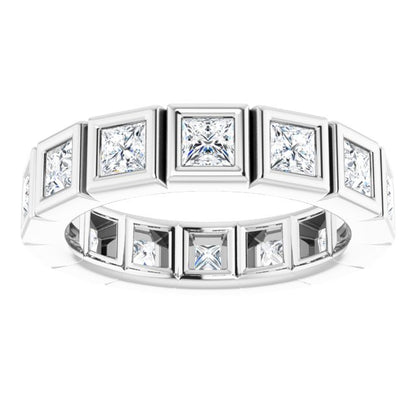 1 1/2 CTW Natural Diamond Eternity Band, 2.5 mm