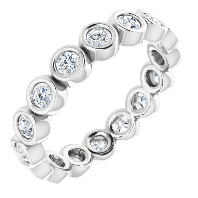 3/4 CTW Natural Diamond Eternity Band, 3.35 mm