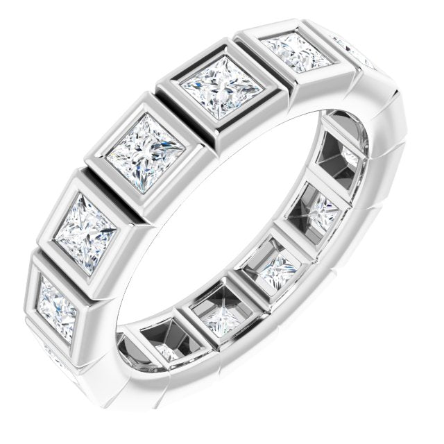 1 1/2 CTW Natural Diamond Eternity Band, 2.5 mm