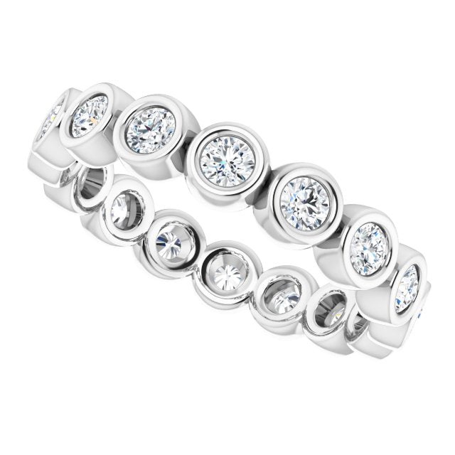 3/4 CTW Natural Diamond Eternity Band, 3.35 mm