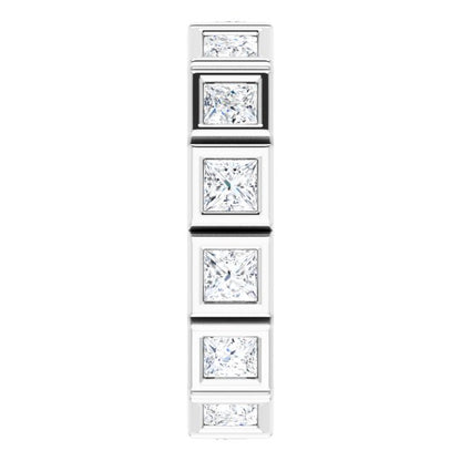 1 1/2 CTW Natural Diamond Eternity Band, 2.5 mm