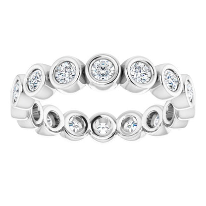 3/4 CTW Natural Diamond Eternity Band, 3.35 mm