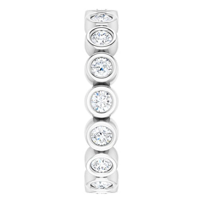 3/4 CTW Natural Diamond Eternity Band, 3.35 mm