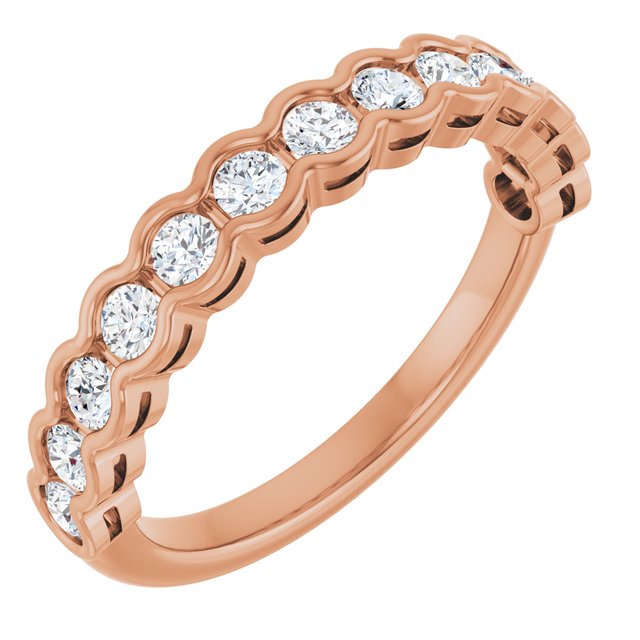 5/8 CTW Natural Diamond Anniversary Band, 4.52 mm