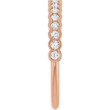 1/4 CTW Natural Diamond Anniversary Band, 3.1 mm