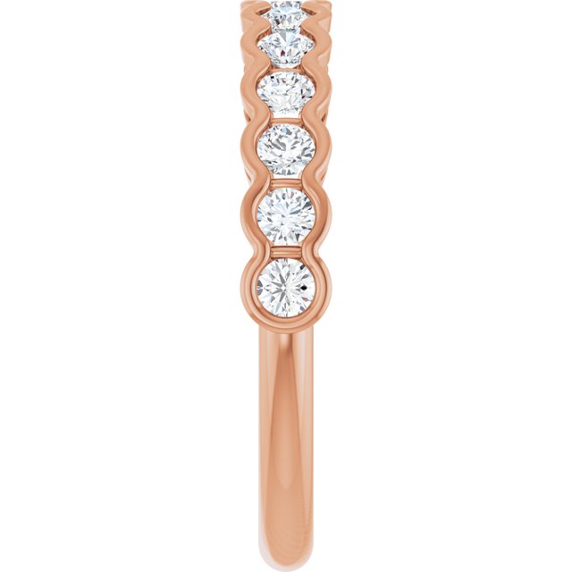5/8 CTW Natural Diamond Anniversary Band, 4.52 mm