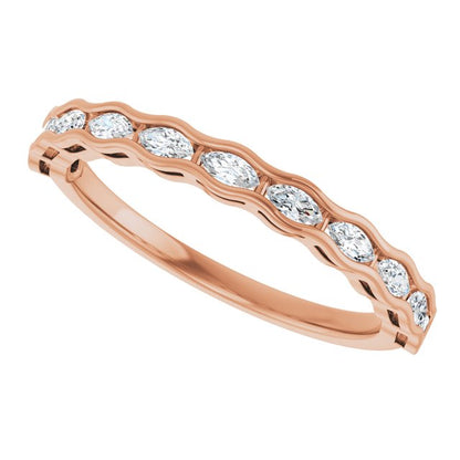 1/3 CTW Natural Diamond Anniversary Band, 4.61 mm