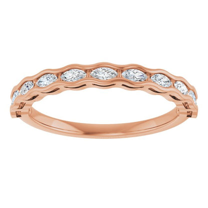 1/3 CTW Natural Diamond Anniversary Band, 4.61 mm