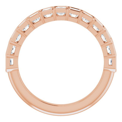 1 1/3 CTW Natural Diamond Anniversary Band, 3.31 mm