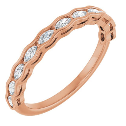 1/3 CTW Natural Diamond Anniversary Band, 4.61 mm