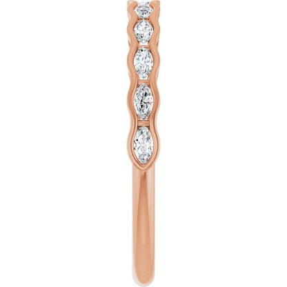 1/3 CTW Natural Diamond Anniversary Band, 4.61 mm
