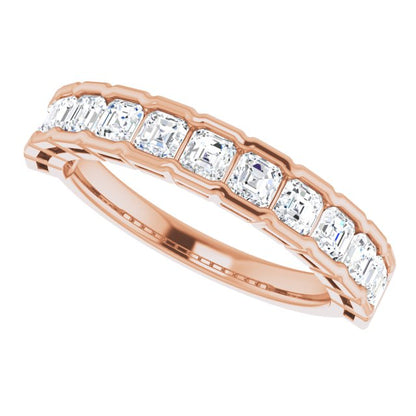 1 1/3 CTW Natural Diamond Anniversary Band, 3.31 mm