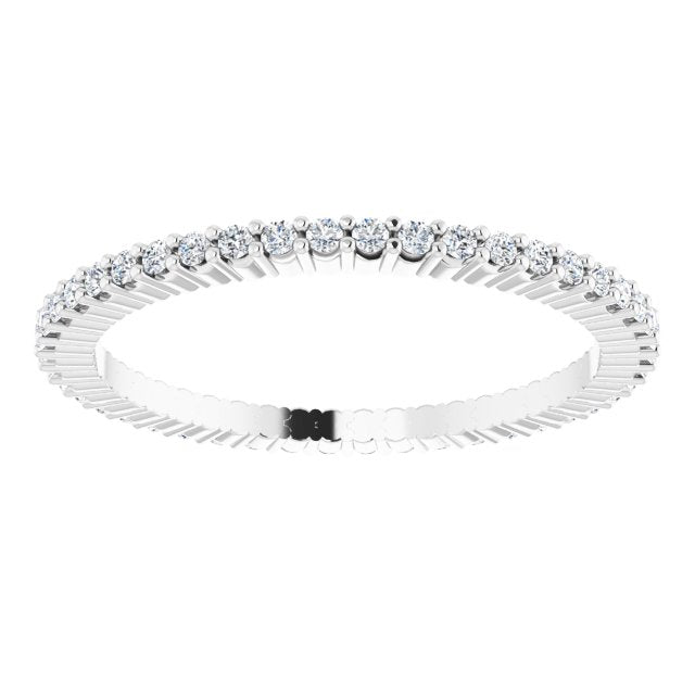 1/6 CTW Natural Diamond Eternity Band