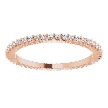 1/6 CTW Natural Diamond Eternity Band