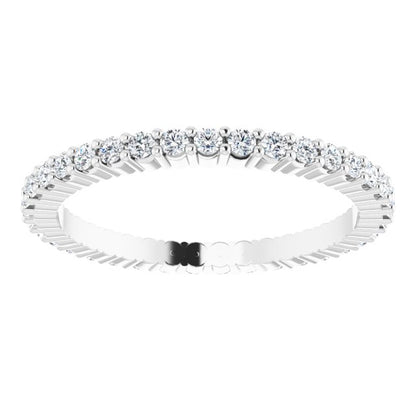1/3 CTW Lab-Grown Diamond Eternity Band