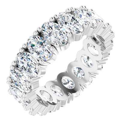 3 1/4 CTW Lab-Grown Diamond Eternity Band, 5.19 mm