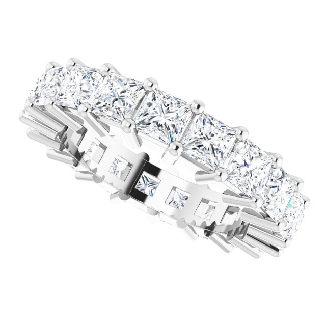 3 1/8 CTW Natural Diamond Eternity Band, 5.54 mm