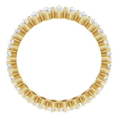 1 3/4 CTW Lab-Grown Diamond Eternity Band, 4.86 mm