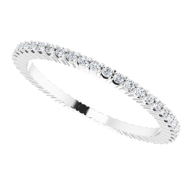 1/5 CTW Natural Diamond Eternity Band