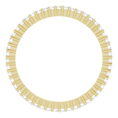 1/5 CTW Natural Diamond Eternity Band
