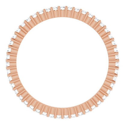 1/5 CTW Natural Diamond Eternity Band