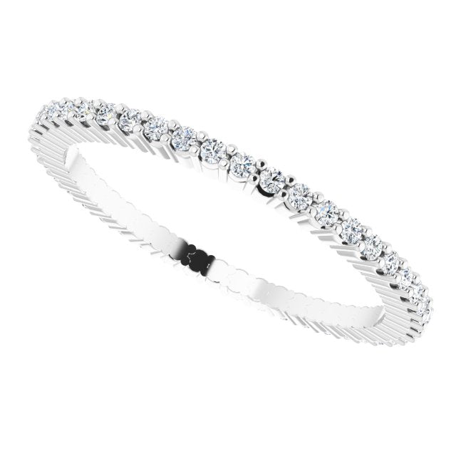 1/6 CTW Natural Diamond Eternity Band