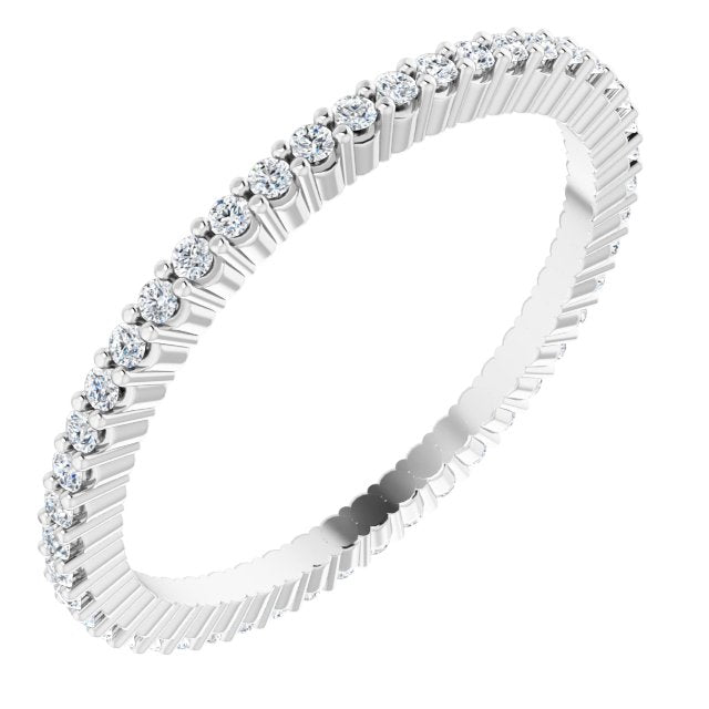1/5 CTW Natural Diamond Eternity Band