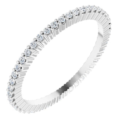 1/5 CTW Lab-Grown Diamond Eternity Band
