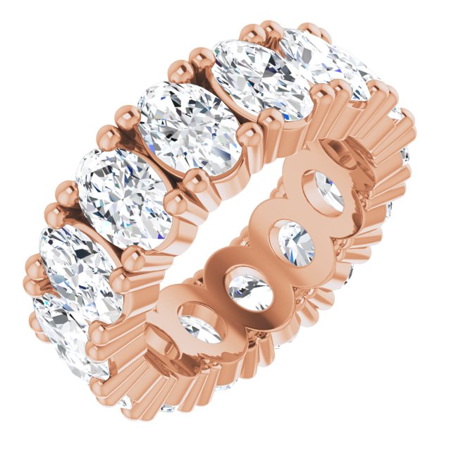 5 1/5 CTW Natural Diamond Eternity Band, 6.19 mm
