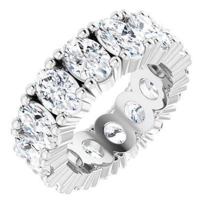 5 5/8 CTW Lab-Grown Diamond Eternity Band, 6.19 mm