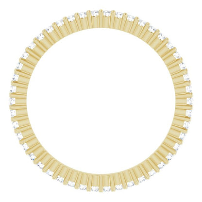 1/6 CTW Lab-Grown Diamond Eternity Band
