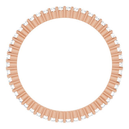 1/6 CTW Natural Diamond Eternity Band
