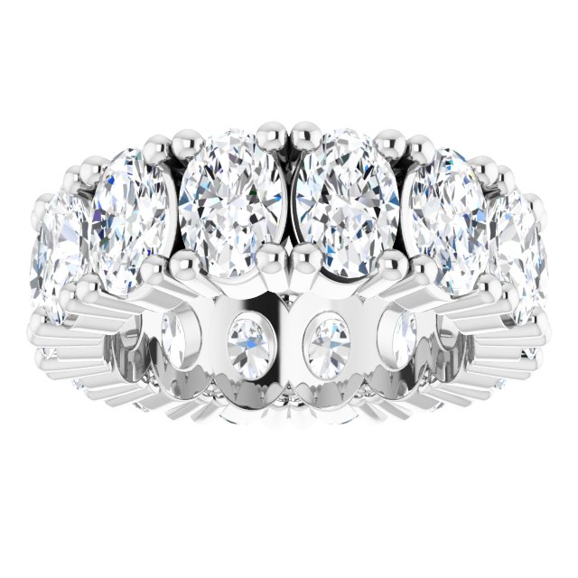 5 1/5 CTW Natural Diamond Eternity Band, 6.19 mm