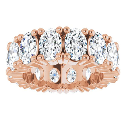5 5/8 CTW Lab-Grown Diamond Eternity Band, 6.19 mm