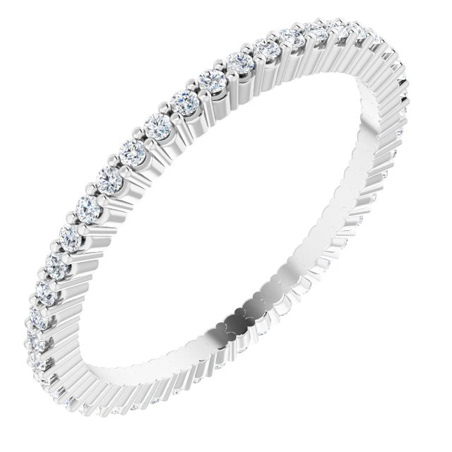 1/6 CTW Natural Diamond Eternity Band