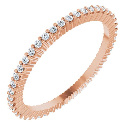1/6 CTW Natural Diamond Eternity Band
