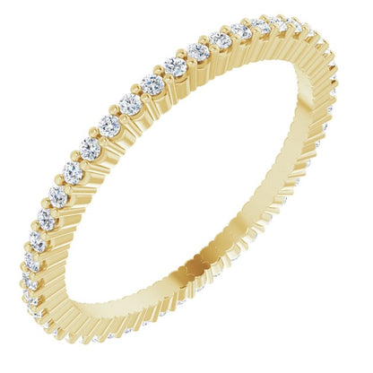 1/6 CTW Natural Diamond Eternity Band