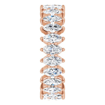 1 3/4 CTW Lab-Grown Diamond Eternity Band, 4.86 mm
