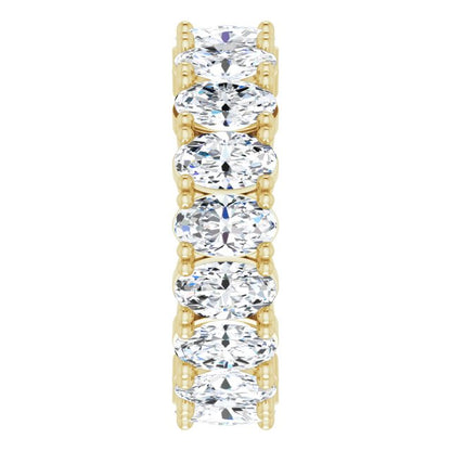 3 1/4 CTW Lab-Grown Diamond Eternity Band, 5.19 mm