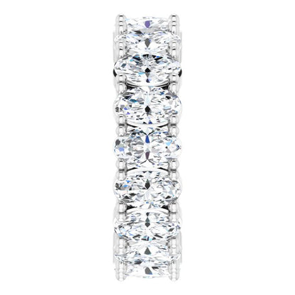3 1/4 CTW Lab-Grown Diamond Eternity Band, 5.19 mm